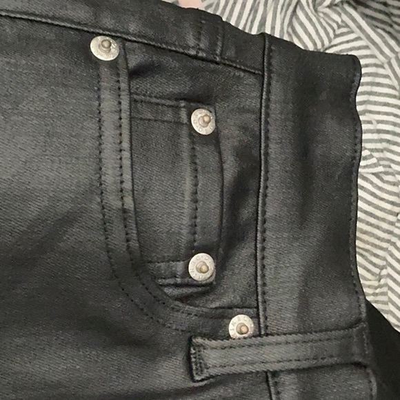 NWT Daze Denim *high rise daily driver -Coated Pants jeans organic fabric 24 31 - Picture 9 of 12